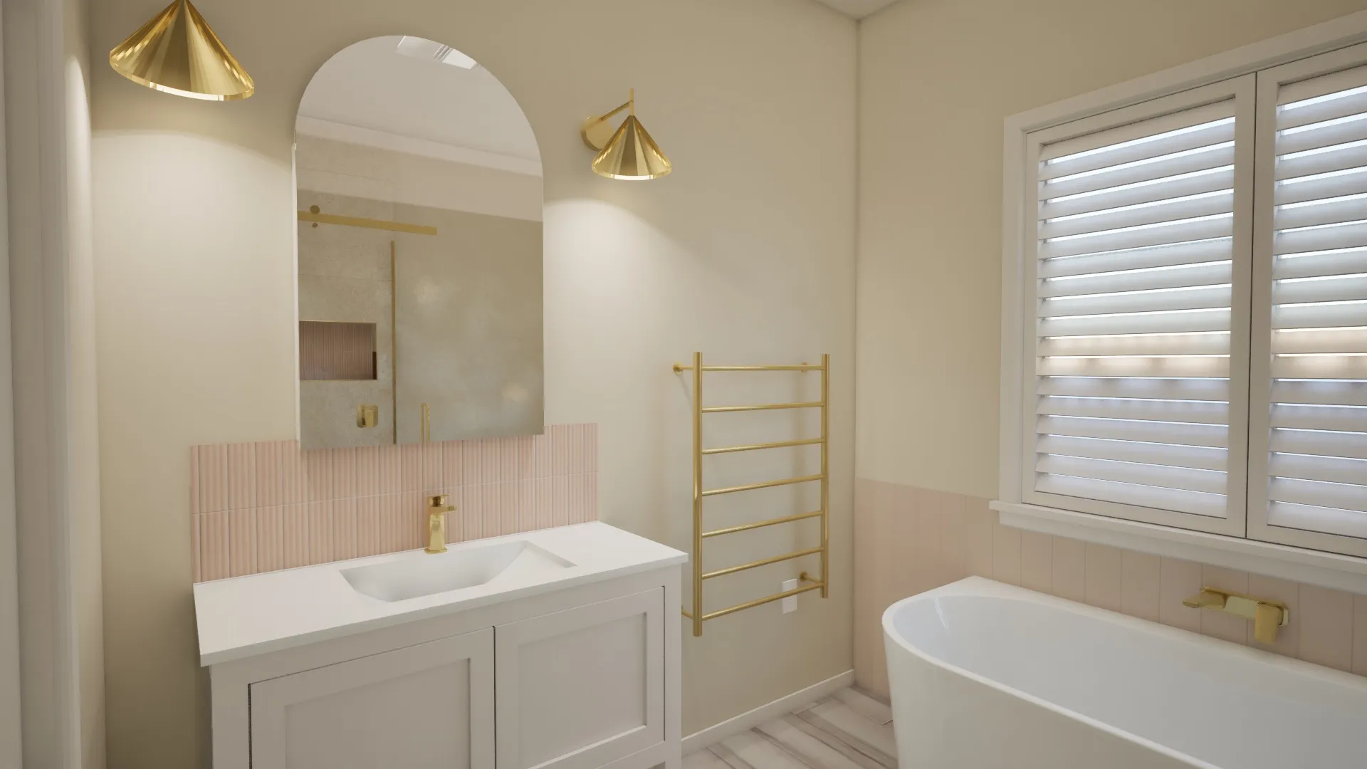 Blush Bathroom, Tauranga