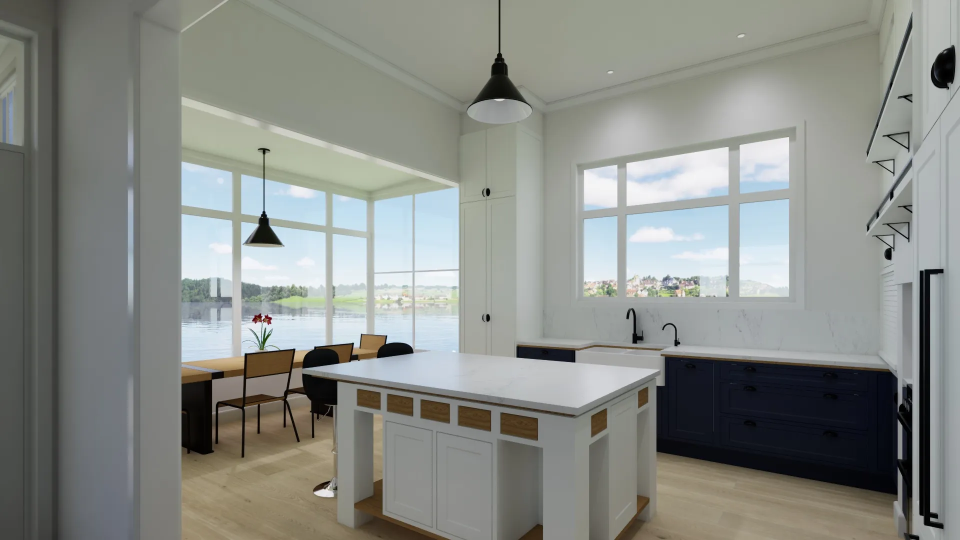 Hamptons Kitchen, Bluff